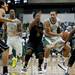 EMU senior Derek Thompson comes to a stop in the second half of the game against Purdue on Saturday. Daniel Brenner I AnnArbor.com